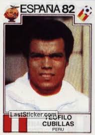 Teofilo Cubillas (Peru). 85. Panini FIFA World Cup Spain 1982 - 85
