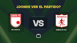 ¿Qué canal pasa Independiente Santa Fe vs América de Cali hoy: dónde ver EN VIVO la Liga BetPlay
