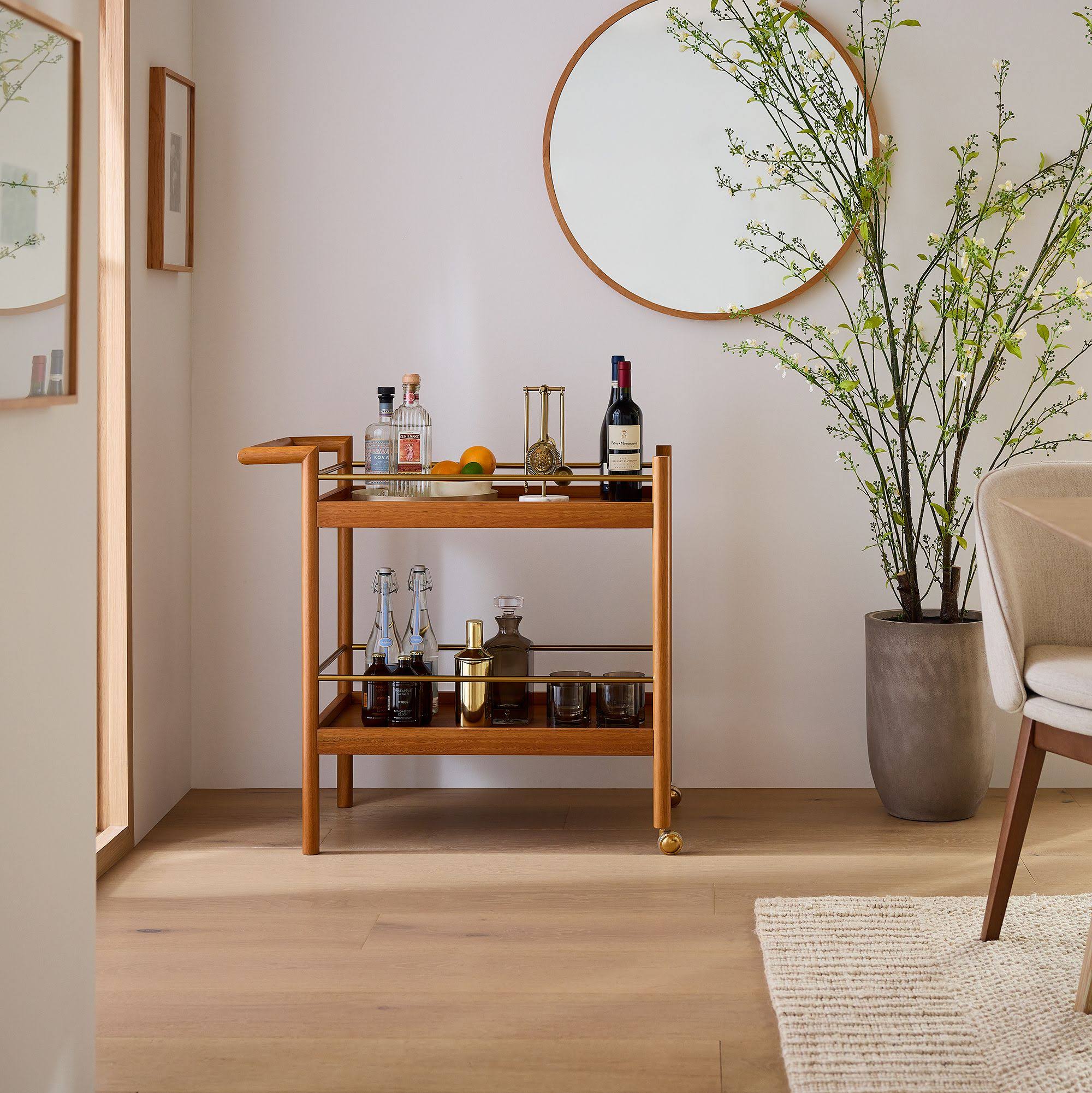 West Elm Mid-Century Bar Cart