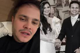 “Eu errei muito”, admite Matheus Aleixo ao explicar fim do casamento