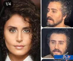 عکس:گریم الناز شاکردوست در نقش یک مرد میانسال!