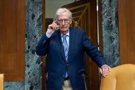 How Mitch McConnell’s absence complicates the Senate’s business and war funding