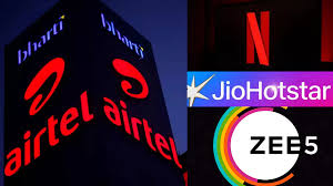 ओटीटी अनेक प्‍लान एक! Airtel ने लॉन्‍च किया 279 रुपये का पैक, नेटफ्लिक्स, जियोहॉटस्टार, जी5 सब चलेंगे