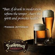 beer #quote Thomas Jefferson | Beer girl | Pinterest | Beer Quotes ... via Relatably.com