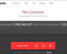 Convertio free online video converter