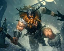 Obraz: Olaf, postać League of Legends