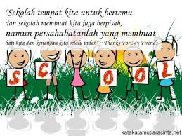 Hasil gambar untuk kata kata perpisahan sekolah