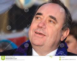 Schottlands erster Minister - Alex Salmond Redaktionelles Stockbild