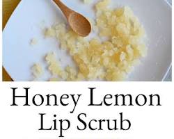 Image of Honey and Lemon Lip Scrub