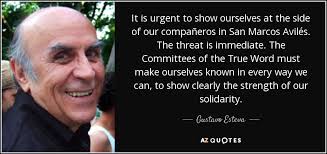 QUOTES BY GUSTAVO ESTEVA | A-Z Quotes via Relatably.com