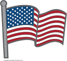 Flag clipart