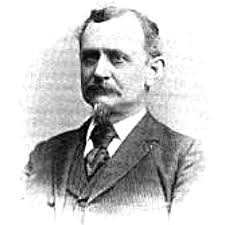 James Theron Watkins, founder of Brown, Watkins &amp; Shaw stationers, who produced Fountain&#39;s &quot;Improved Planchette.&quot; - WatkinsLarge