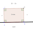 Calculer de l aire maximale avec geogebra