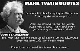 Funny Quotes Mark Twain. QuotesGram via Relatably.com