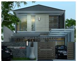 Gambar Rumah Tropis Minimalis Modern