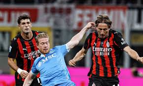Milan wins derby with Napoli, takes lead in Serie A