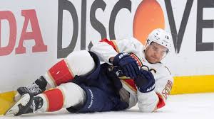 Panthers' Aleksander Barkov Injured After Hagel Hit