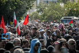 آیین تشییع پیکر مطهر آقای شهید ایران آغاز شد