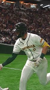 Australia's Robbie Perkins hits two-run homer, taking lead over Chinese Taipei