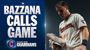 Bazzana belts 1st career walk-off HR to cap Guardians' comeback