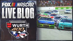 Joey Logano during the Würth 400 at Texas, showcasing his racing strategies