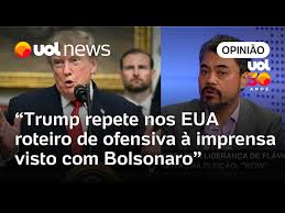 Leonardo Sakamoto: Trump repete nos EUA roteiro de ataques à imprensa visto com Bolsonaro