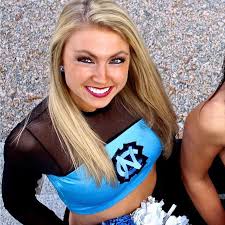 Image result for unc cheerleader