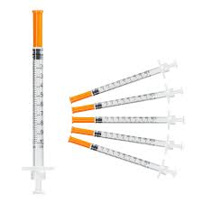 Amazon.com: U-100 0.5ml Lab Disposable Syringe with Needle ...