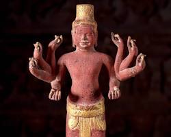 Image of Traditional Cambodian wood carvings