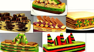 Image result for kek lapis sarawak