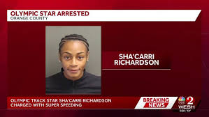 Sha'Carri Richardson Arrested for Super Speeding in Florida