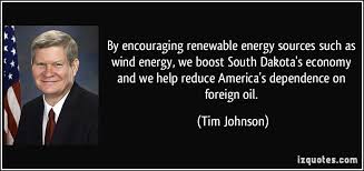 By encouraging renewable energy sources such as wind energy, we ... via Relatably.com