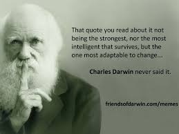 The &#39;not the strongest&#39; meme – The Friends of Charles Darwin via Relatably.com