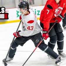 Luke Hughes Returns to New Jersey Devils Practice After Injury