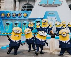 Gambar Meeting Minion at Universal Studios Singapore