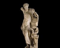 Image of Apollo, God of Light, Music, Poetry, Prophecy and Medicine in Greek mythology