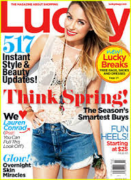 Image result for lucky magazine covers