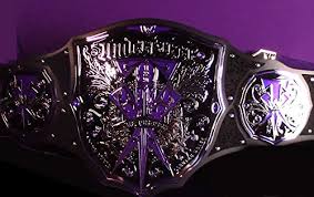 UNDERTAKER THE PHENOM Zinc Championship Belt