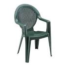 Chaise de jardin design en mtal Vert - Acheter sur m