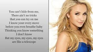 Résultat de recherche d'images pour "telescope hayden panettiere"