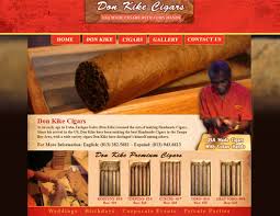 Don Kike Cigars: Enrique Galvez (Don Kike) is master on the art of handmaking cigars. About the Web site: HTML, PHP, CSS, jquery, Personal, - don-kike-cigars