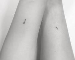 Image de Tatouages en couple discret