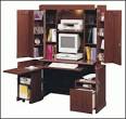 Sauder Harvest Mill Computer Armoire, Abbey Oak - m