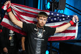 Bryce Mitchell declares 'Viva Mexico' while wearing American flag after submitting unbeaten Santiago Luna