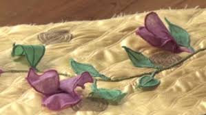 Résultat de recherche d'images pour "3-D fabric flowers quilt patterns"