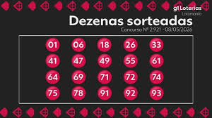 Lotomania hoje: resultado do concurso 2921 e números sorteados