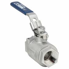 NIBCO, 1 in, Stainless Steel, Manual Two-Way Ball Valve ...
