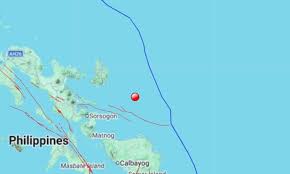 Magnitude 5.5 earthquake hits off the coast of Baras in Catanduanes