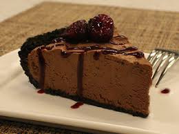 Resultado de imagen para No Bake Chocolate Icebox Pie