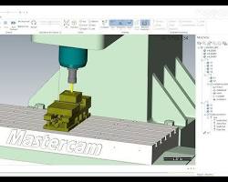 Imagem de Mastercam simulation